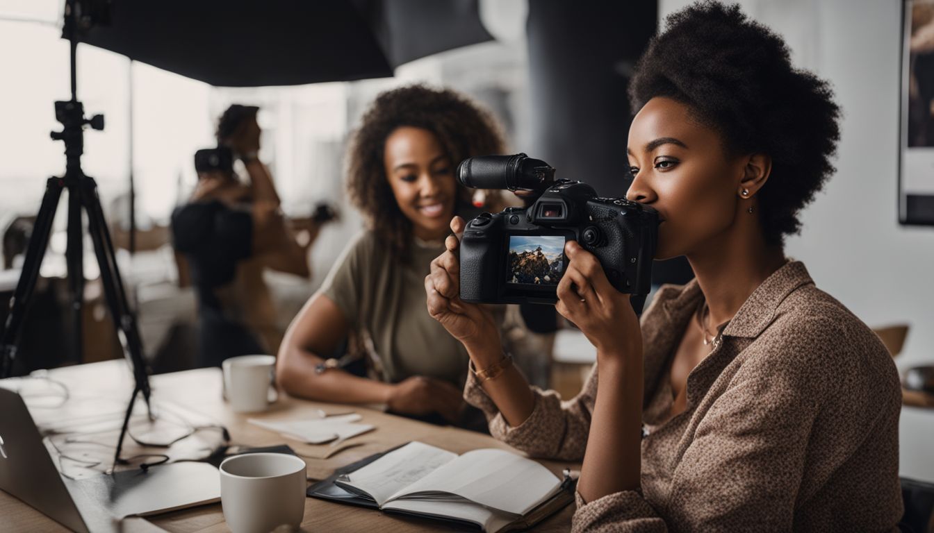 A creator producing diverse and engaging video content for a YouTube Ad Sequence Campaign.